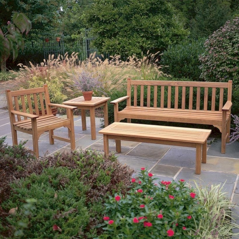 Teak Garden Bench Kit