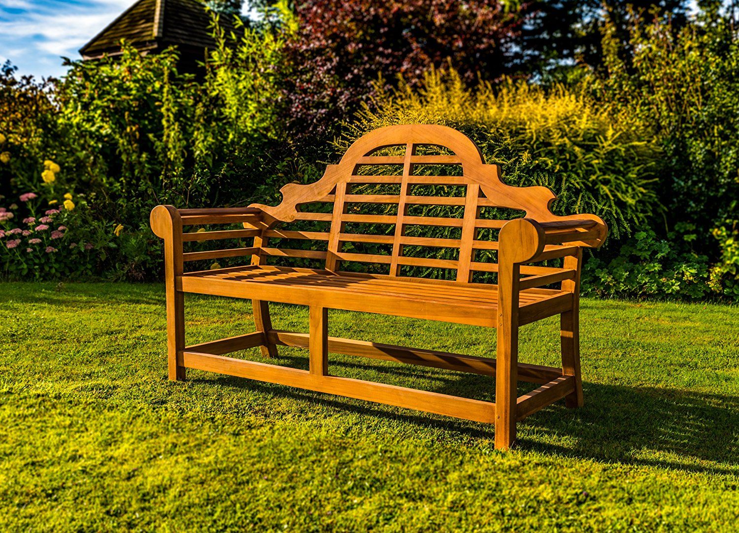 Top Teak Outdoor Glider Benches Patio Seating Ideas