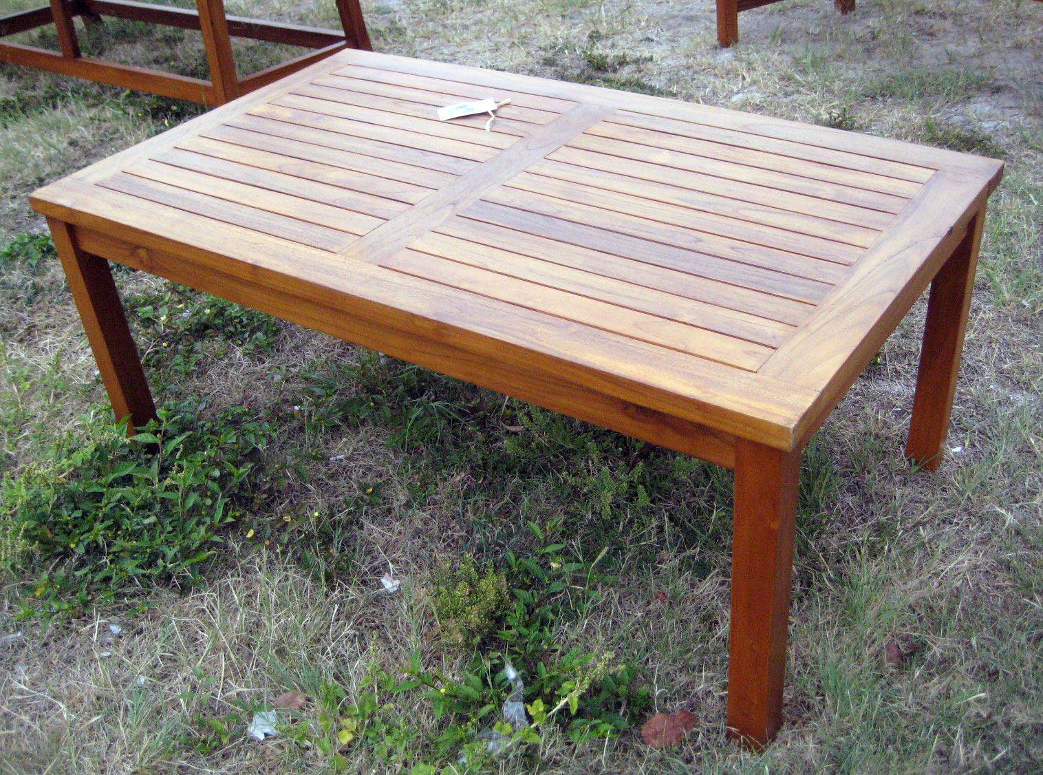 Wooden Garden Coffee Tables
