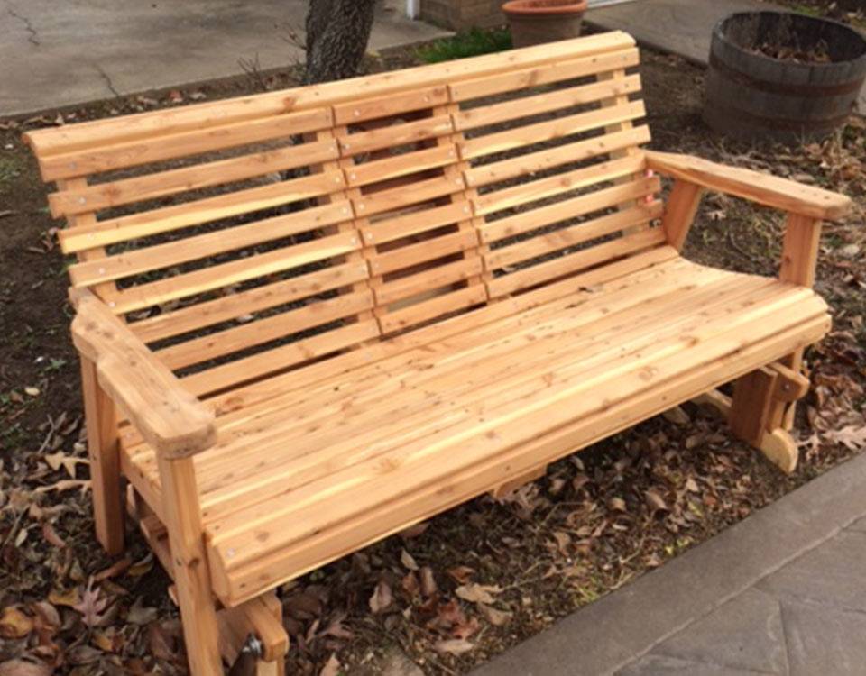 Garden Memorial Bench