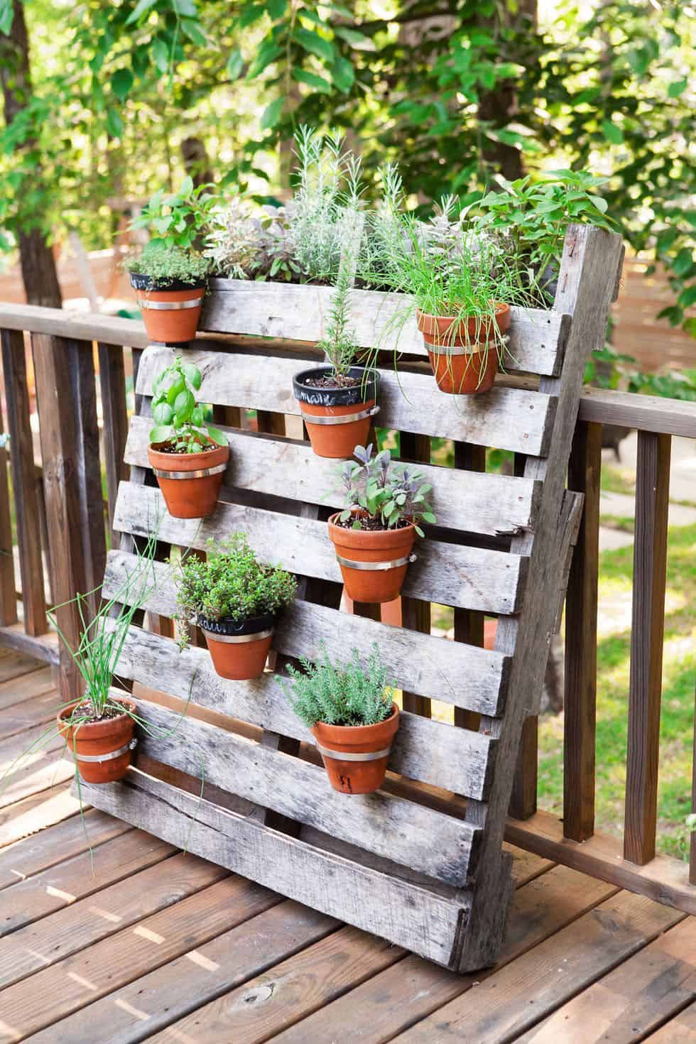 Pallet Vertical Planter