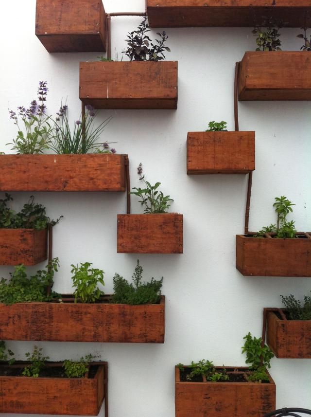 Vertical Garden Planter Wall Idea Pictures