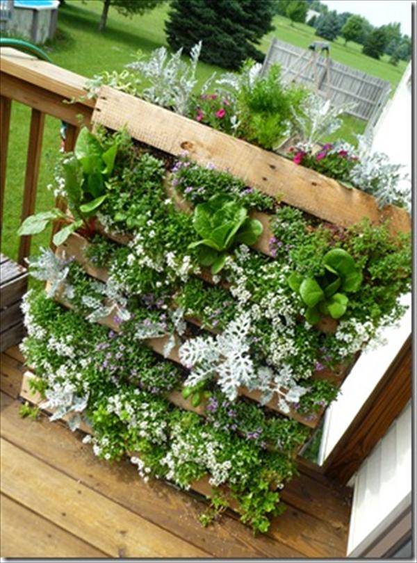 Diy Pallet Planter Garden Decor Pallet Ideas