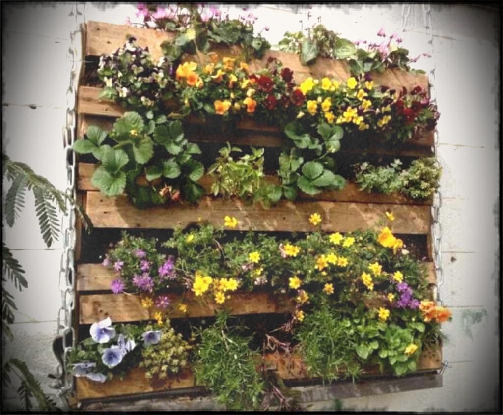 Pallet Garden House Plants Decor