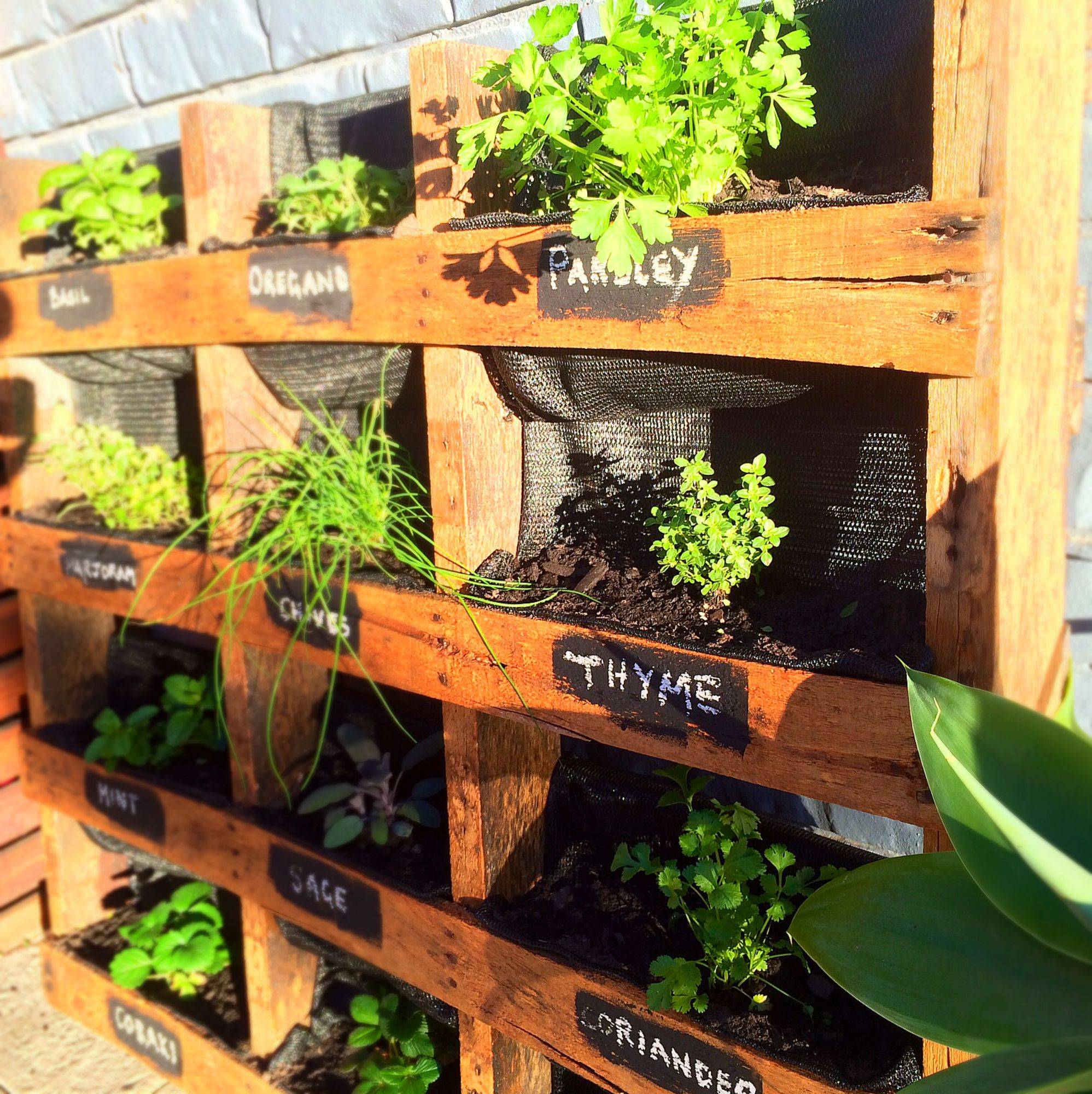 Spectacular Recycled Wood Pallet Garden Ideas