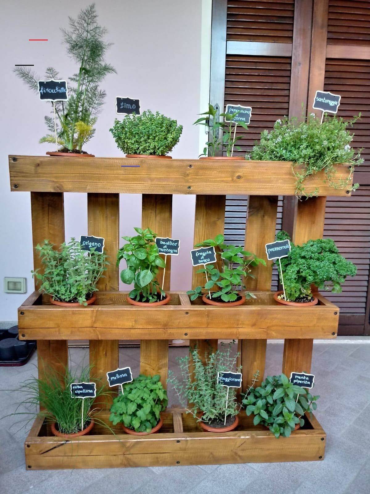 Diy Pallet Herb Garden Ideas