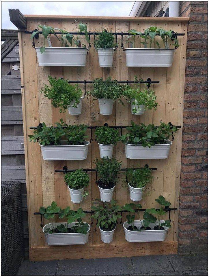 This Diy Pallet Herb Garden