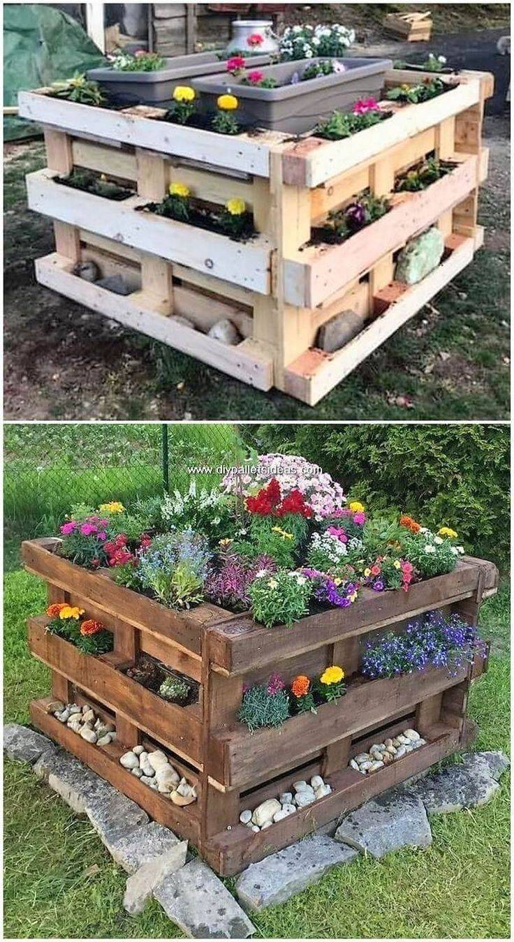Flower Planter Box Diy Garden
