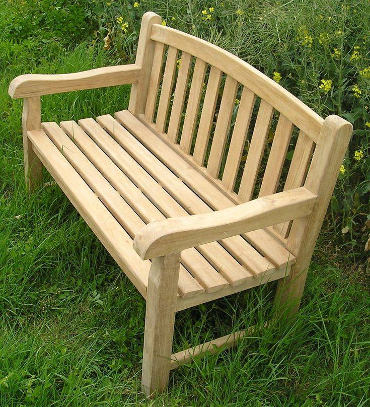 Teak Outdoor Glider Benches
