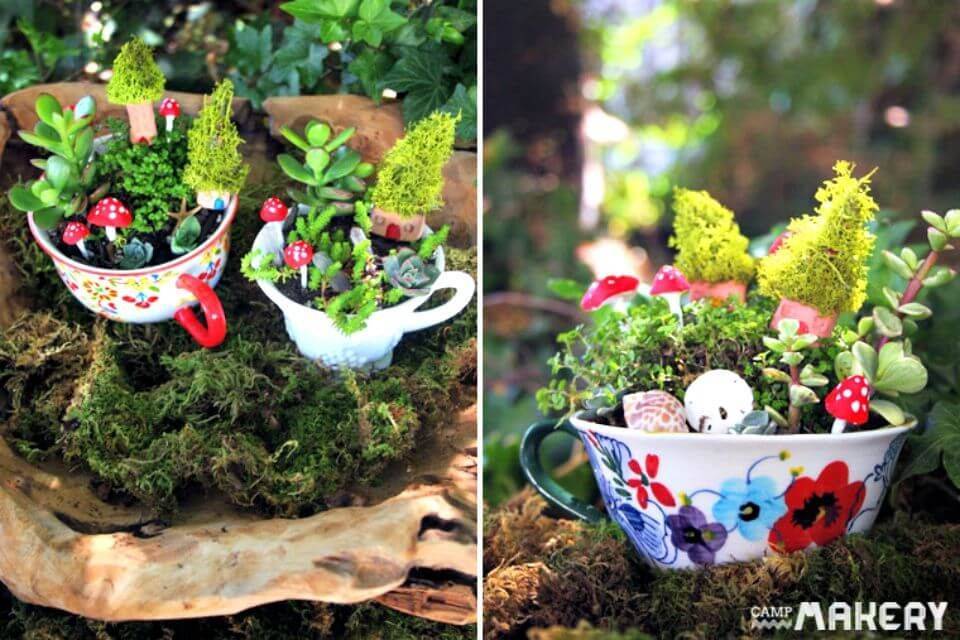 Cute Diy Teacup Garden Ideas