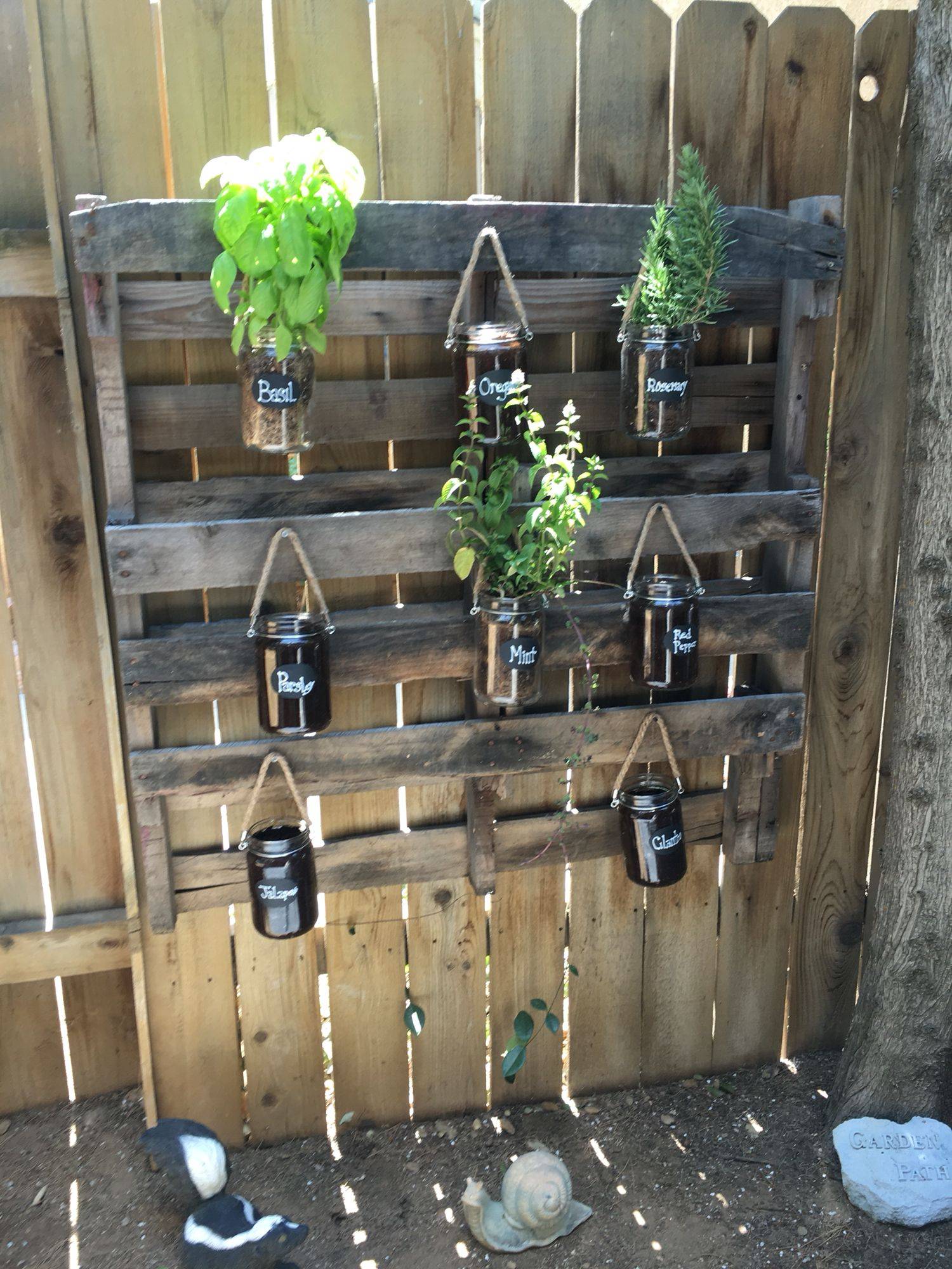 Diy Vertical Herb Garden