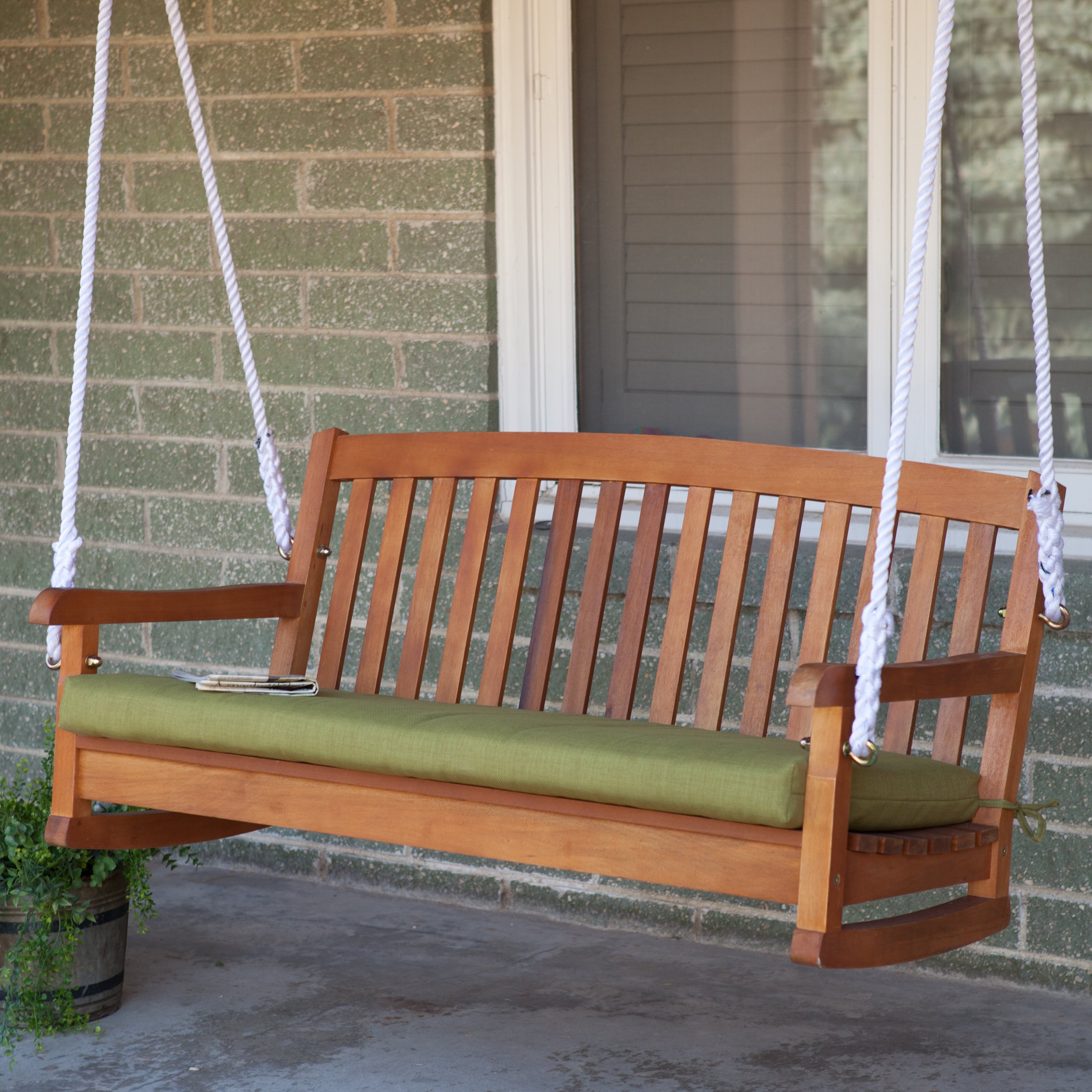 Breakwater Bay Geometric Indooroutdoor Bench Cushion