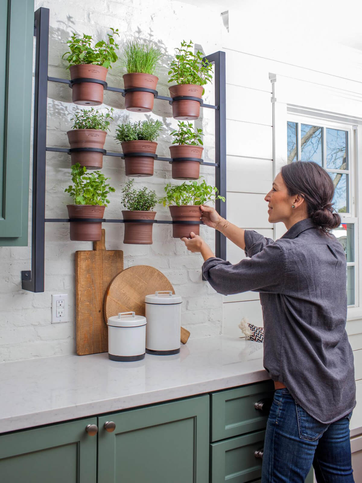 Vertical Herb Garden