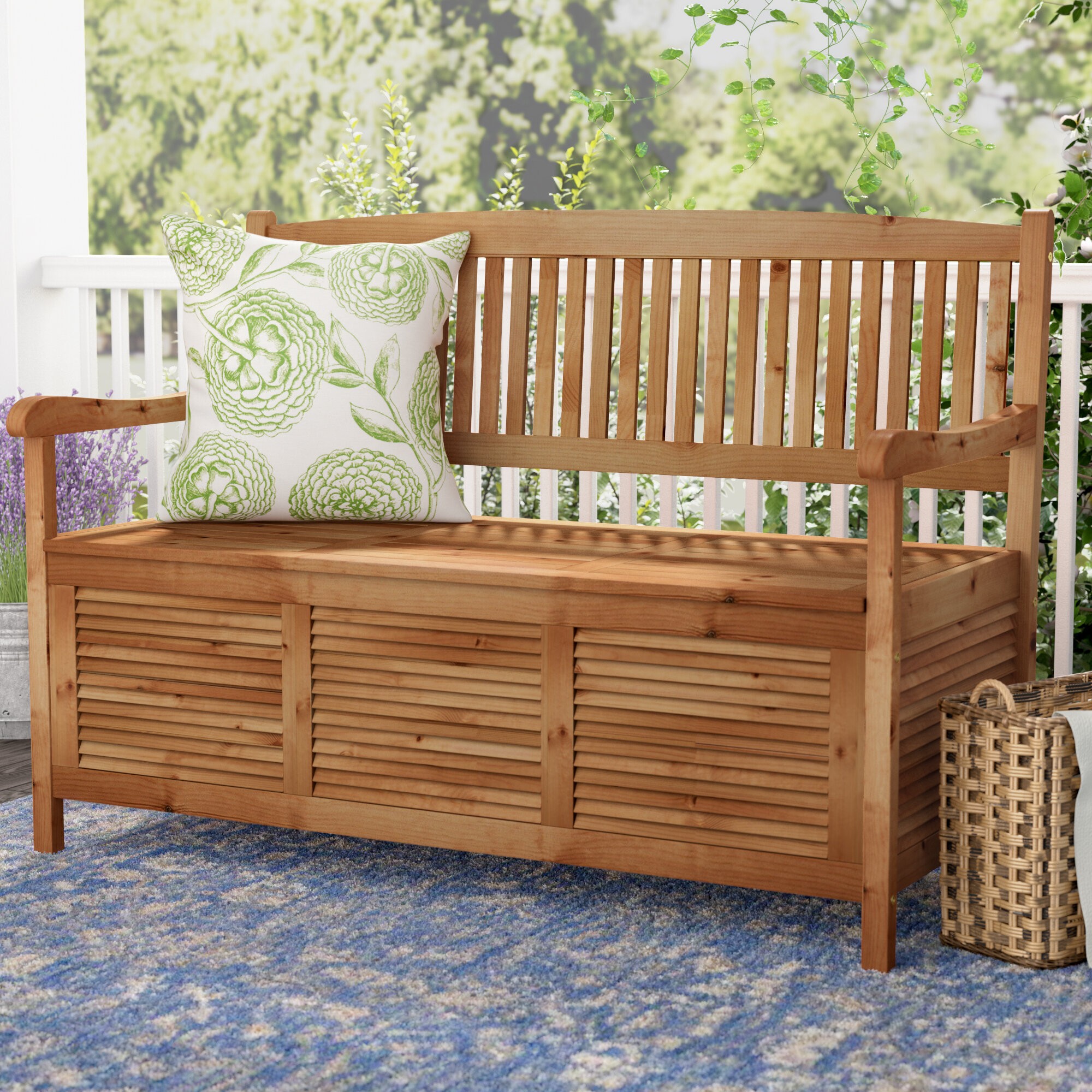 Artemis Fauxbois Bench Resin Patio Furniture