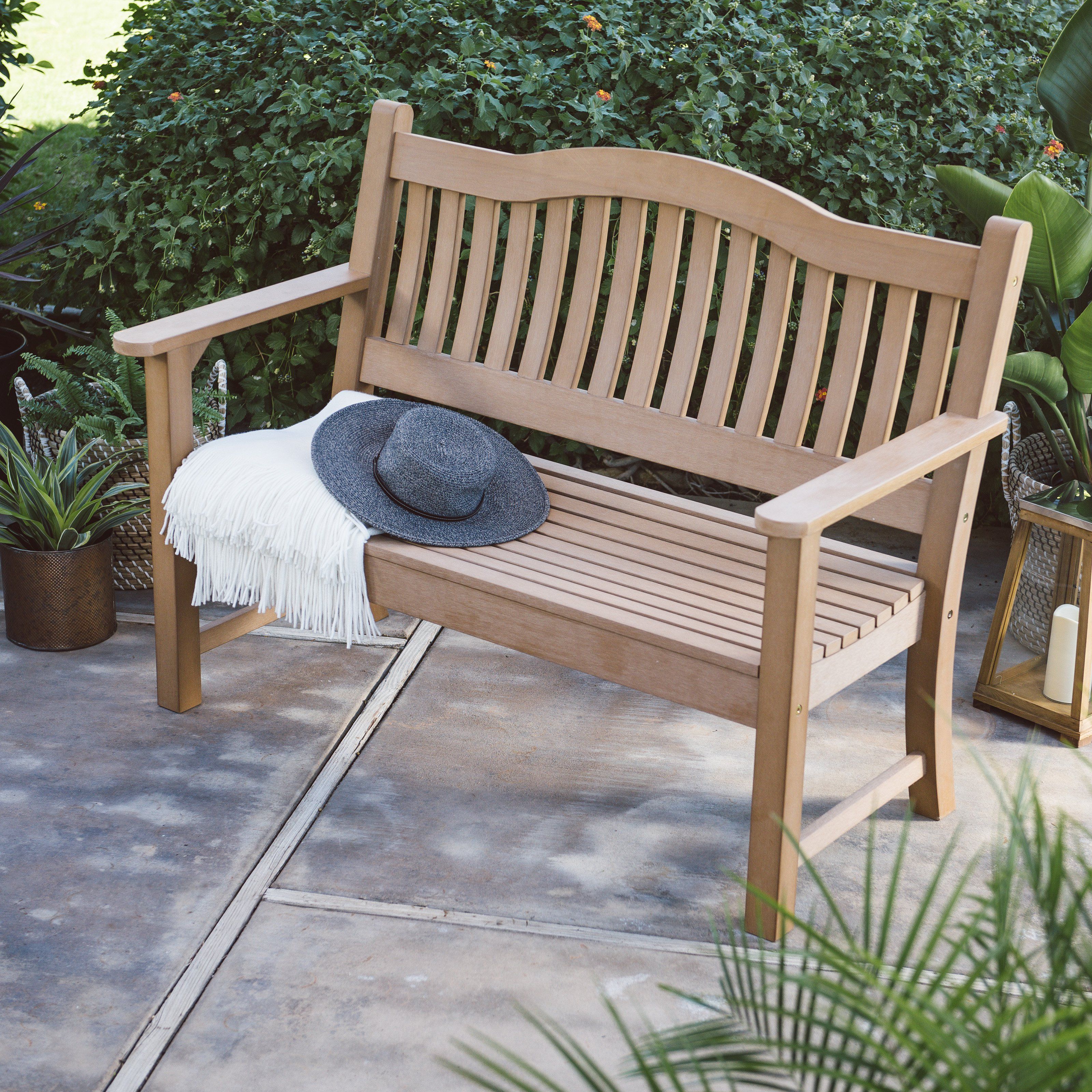 Explore Plow Hearth Resin Park Bench Reviewswayfair