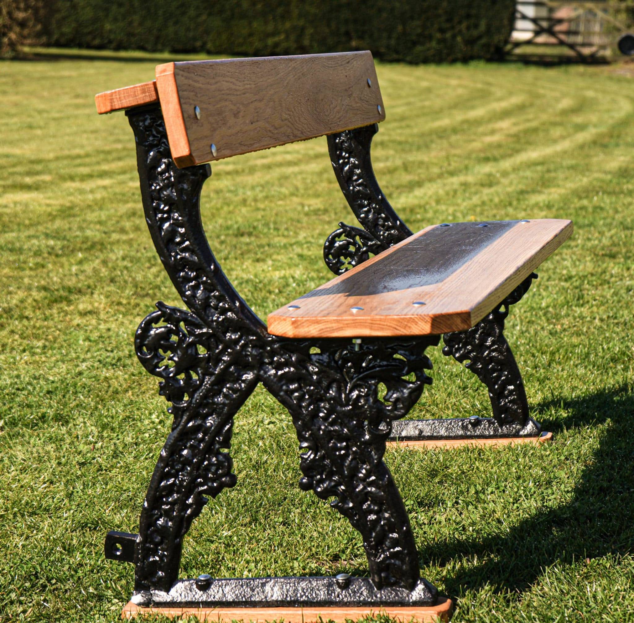 Antique Cast Iron Fern Garden Bench Chairish