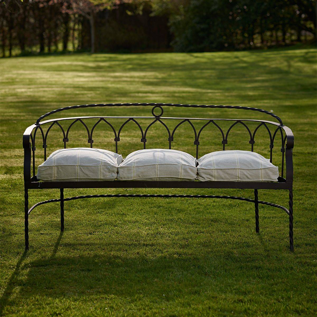 Belleze Cast Iron Antique Rose Style Design Outdoor Patio Garden Park
