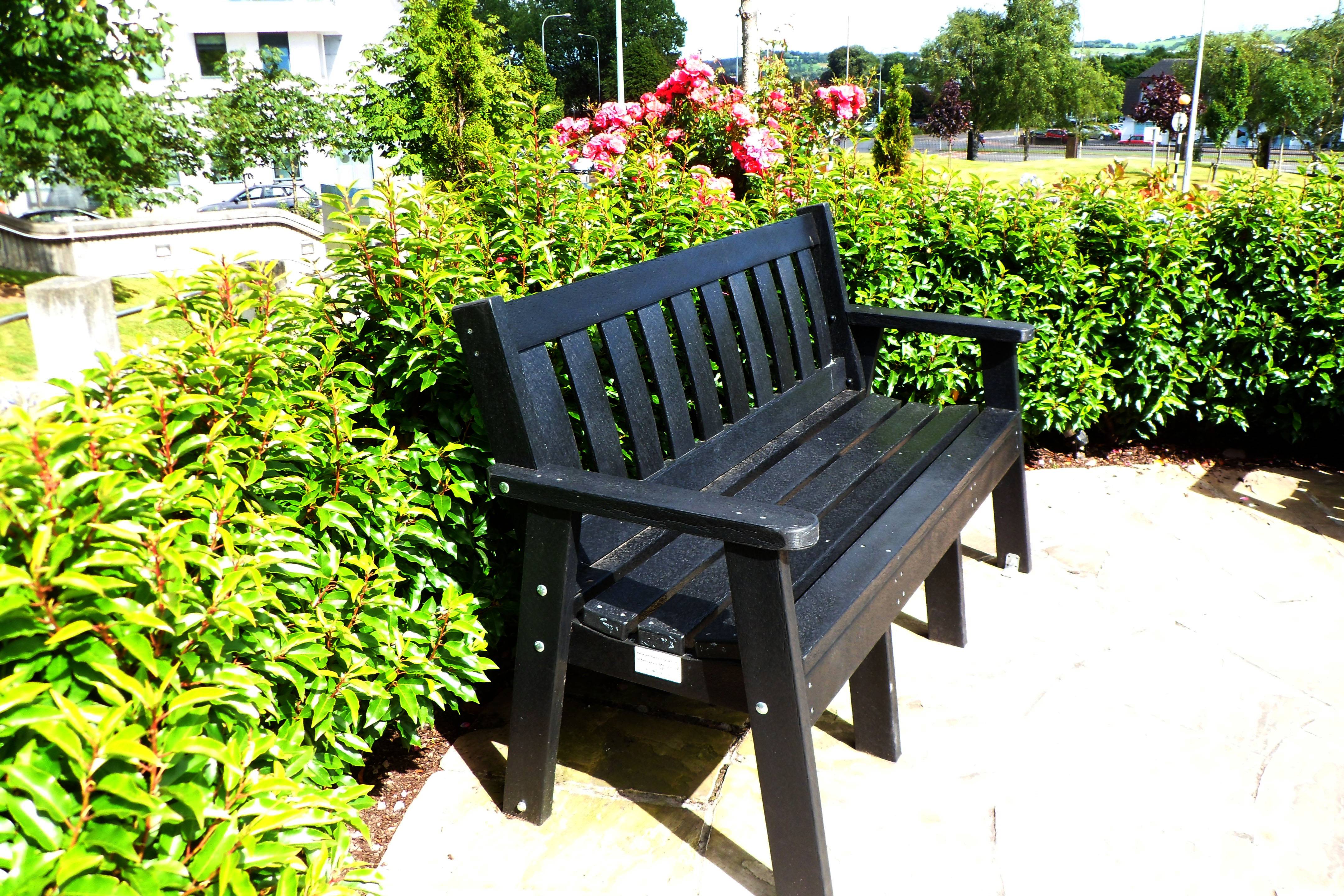 Polywood Vineyard Recycled Plastic Garden Bench Walmartcom
