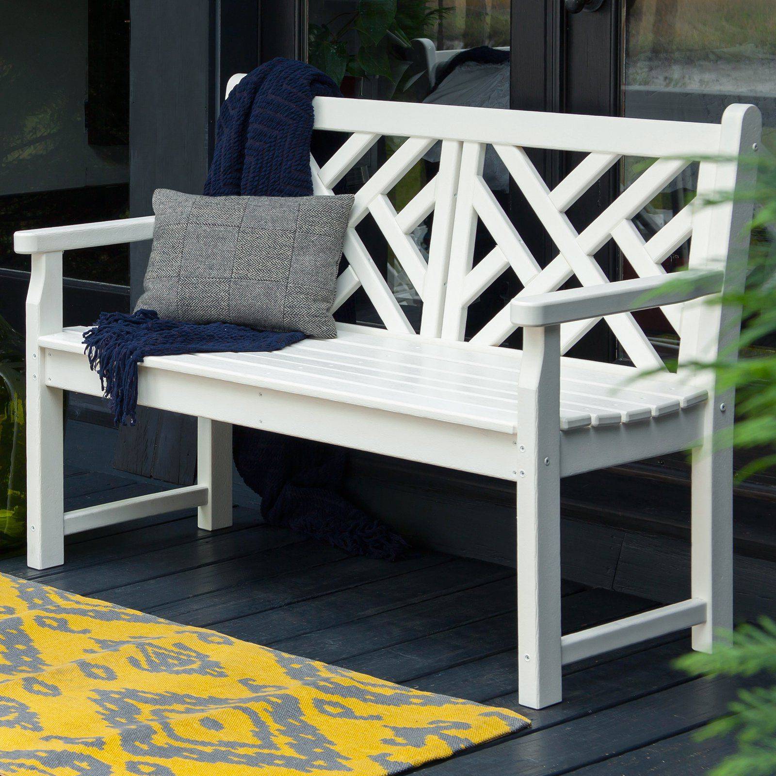 Polywood Vineyard Recycled Plastic Garden Bench Walmartcom
