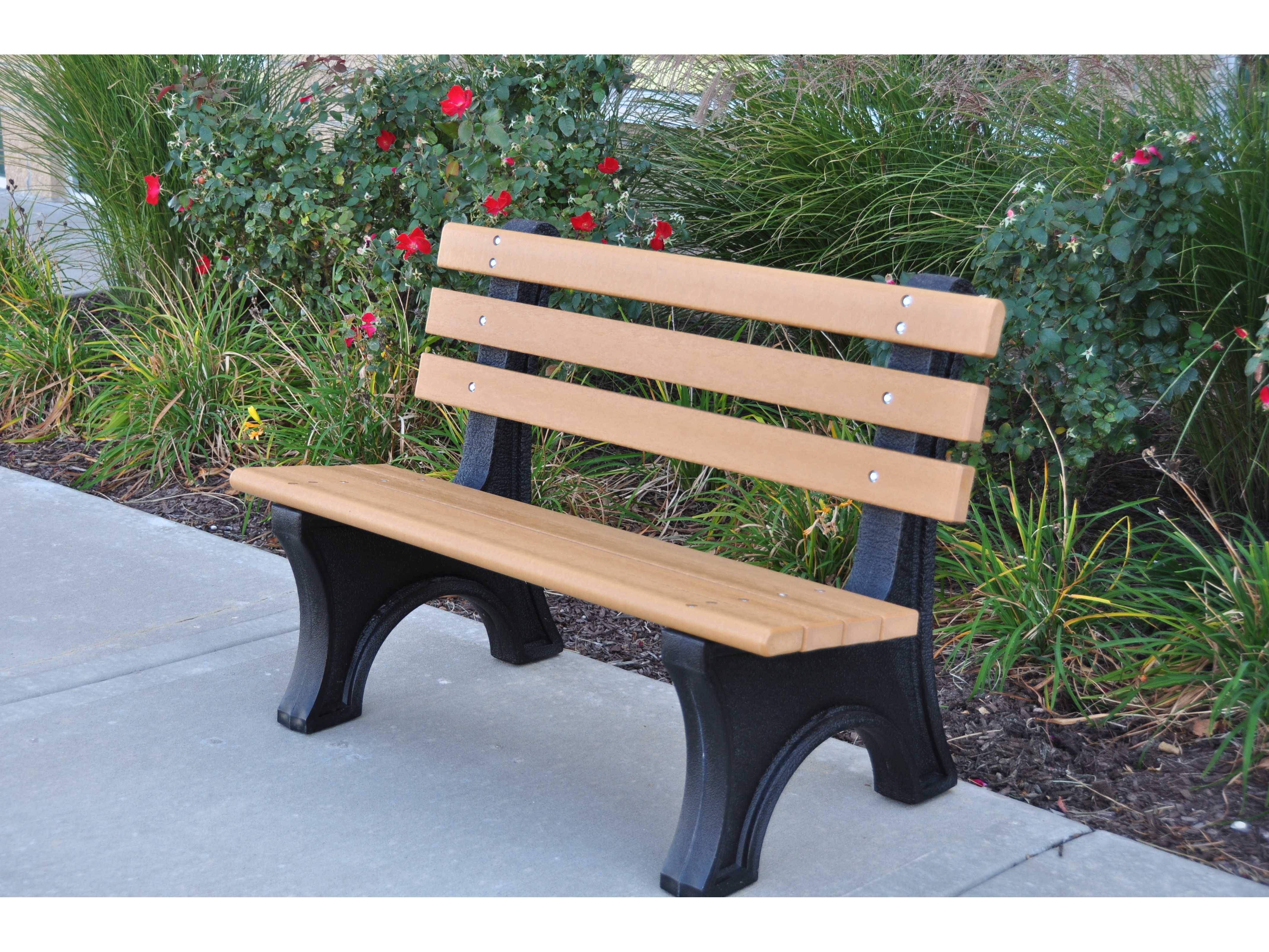 Recycled Plastic Outdoor Dale Bench Furniture