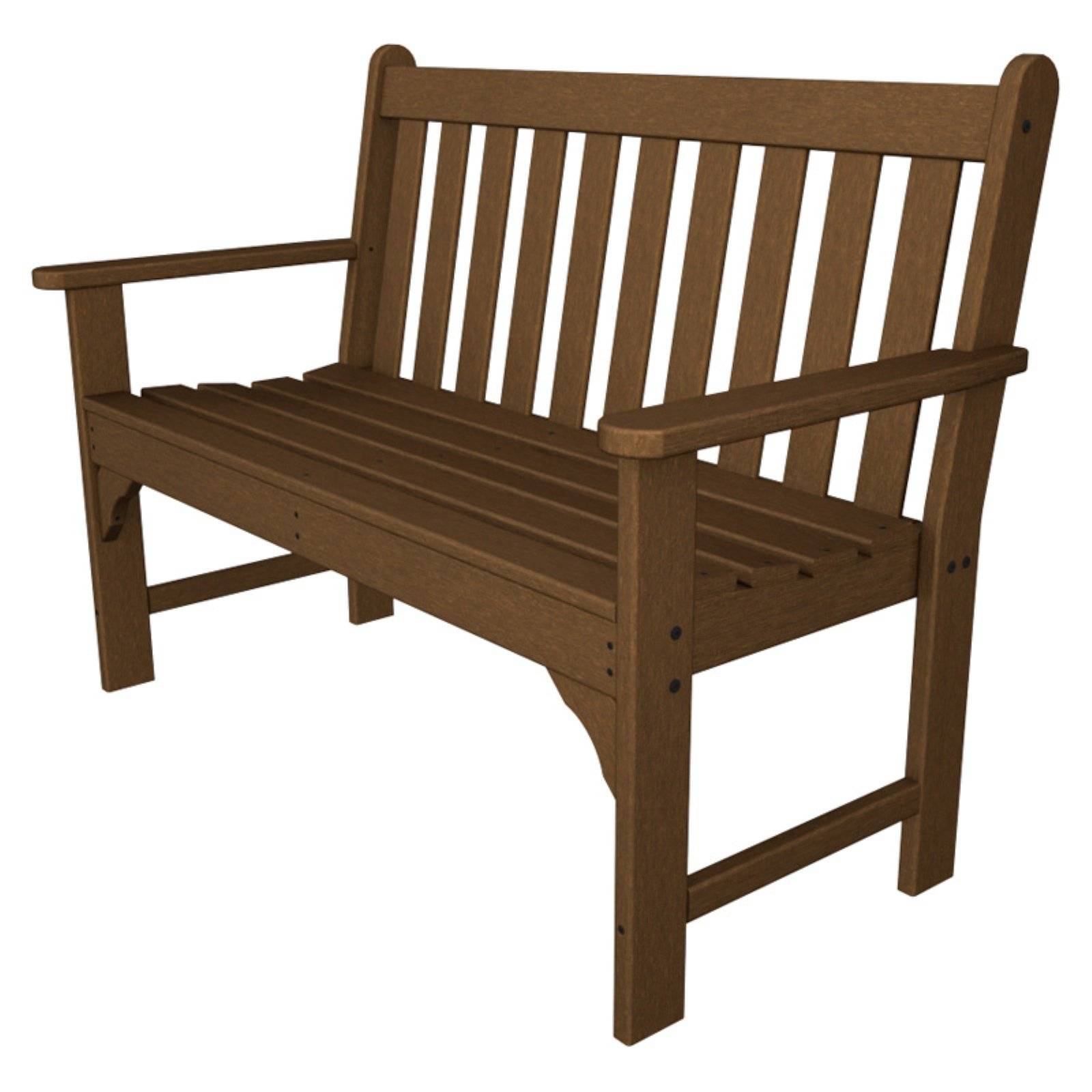 Rock Island Outdoor Park Bench