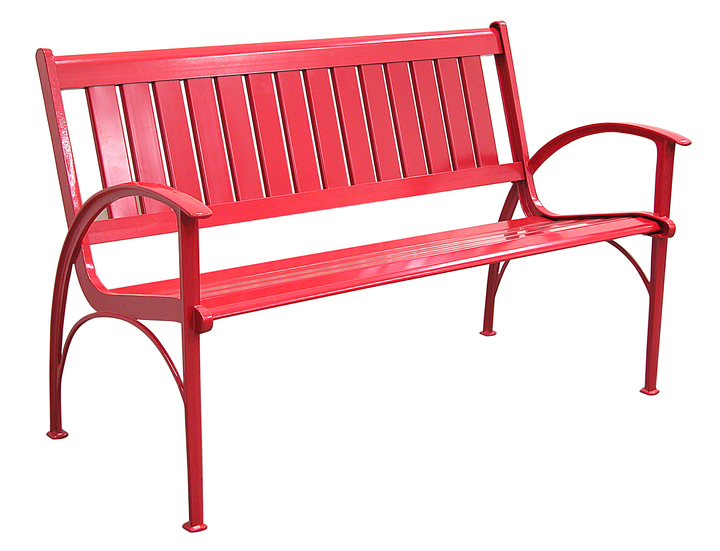 A Cast Iron Bench