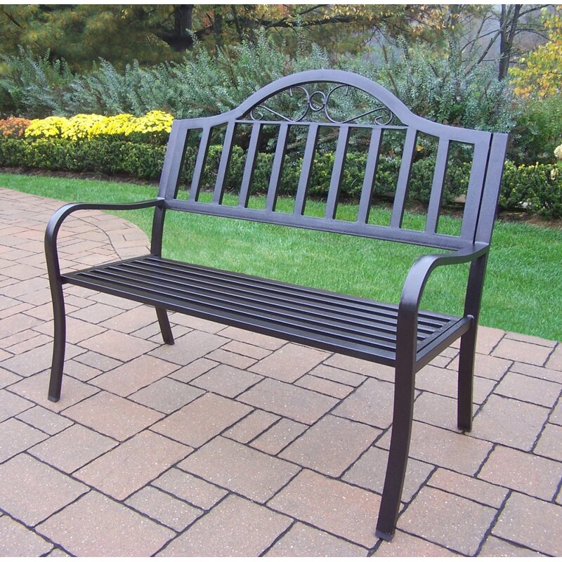 Vintage Cast Iron Bench