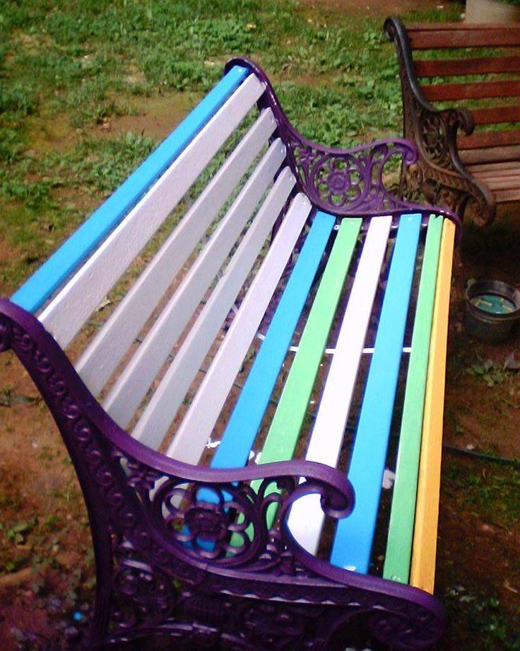 26 Garden Bench Colors Ideas You Cannot Miss SharonSable