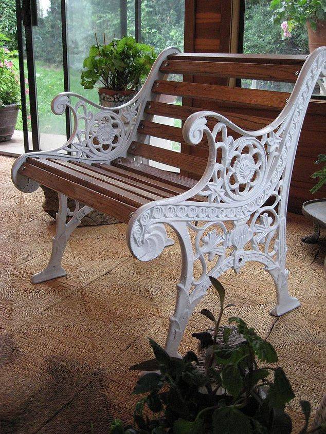 An Old Park Bench