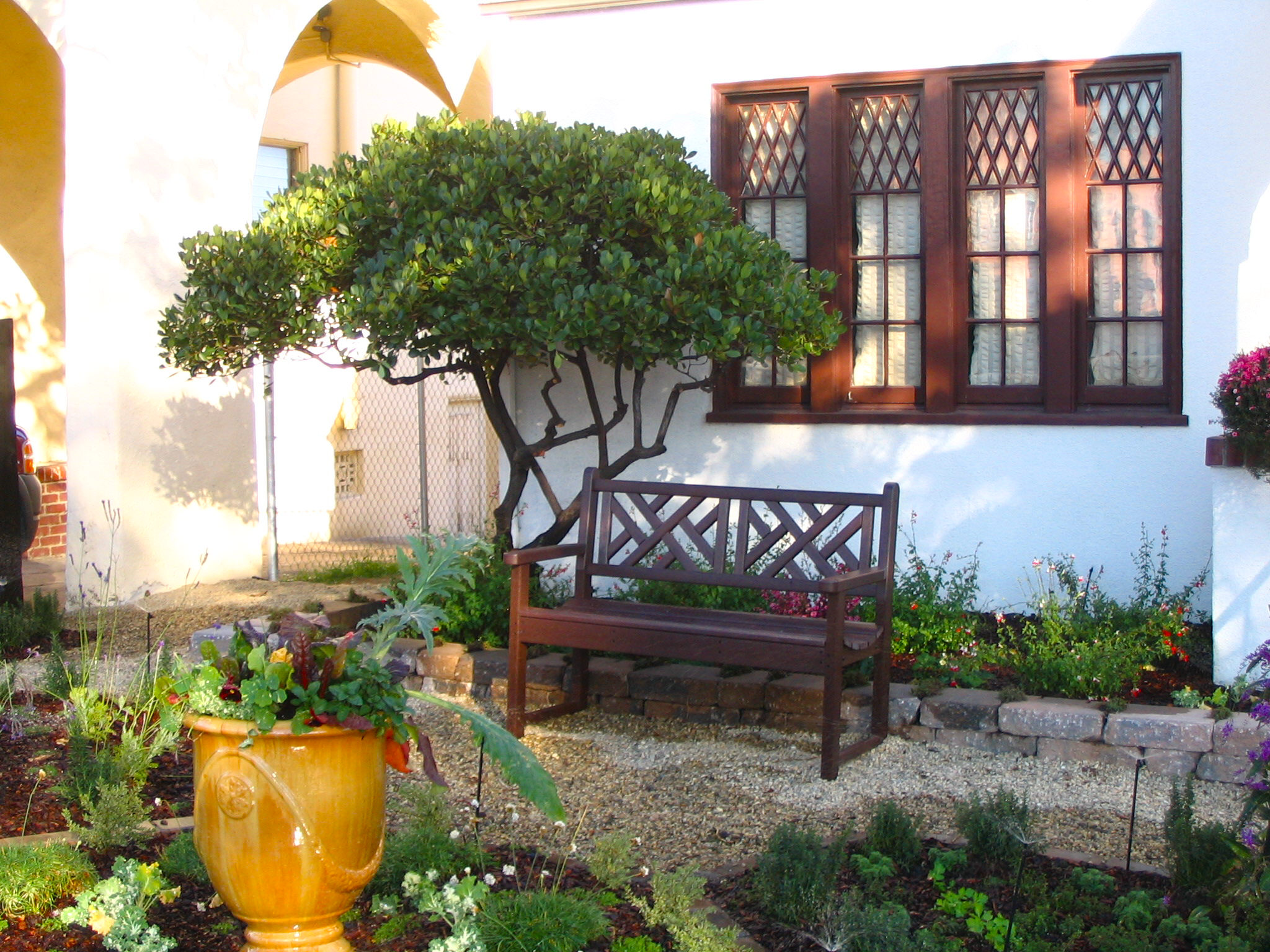 Wraparound Tree Bench Awesome Backyard Landscaping Designs