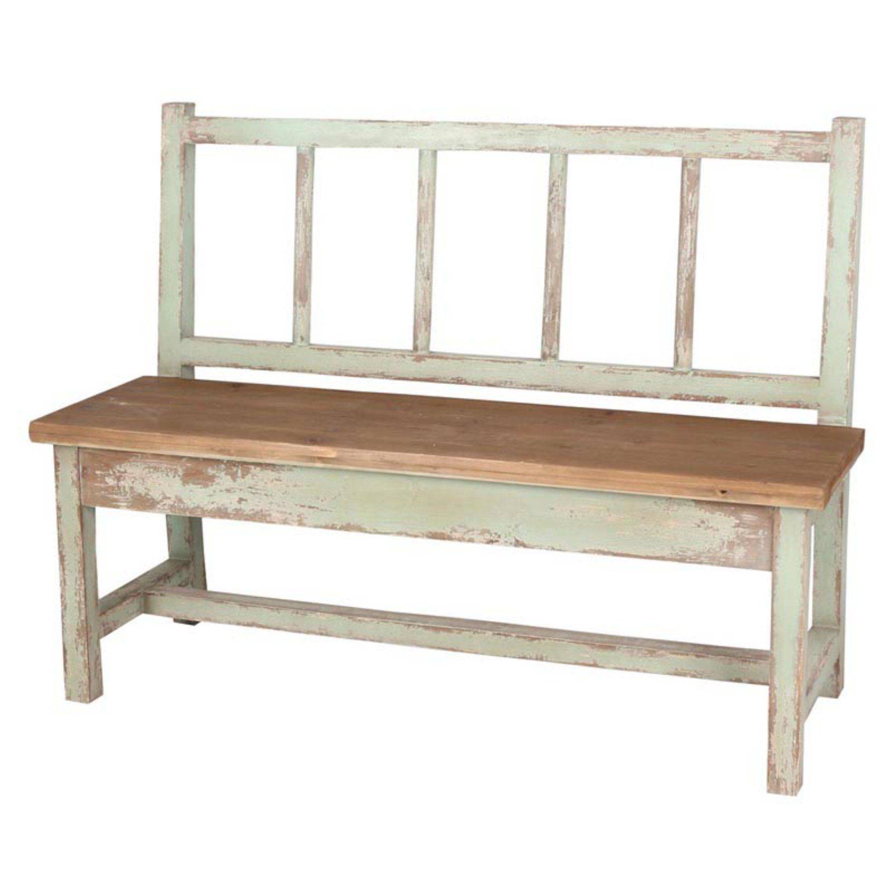 20 Shabby Chic Garden Bench Ideas You Should Look SharonSable