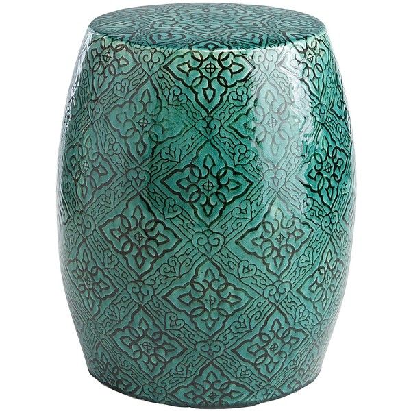 Pier One Outdoor Blue Garden Stool