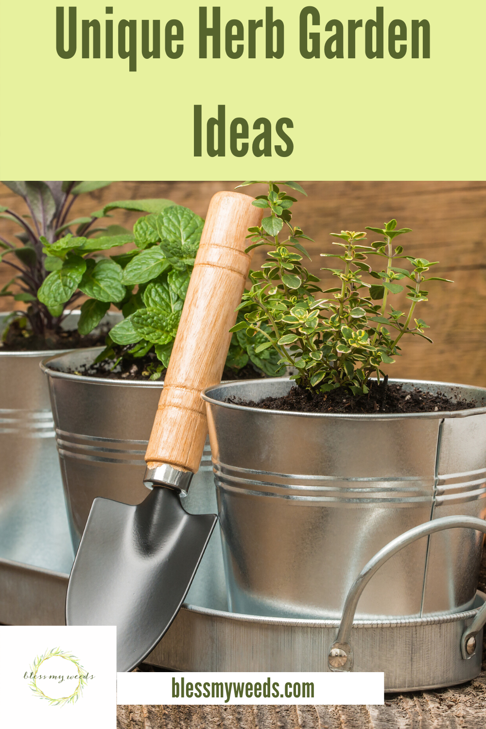 Adorable Diy Container Herb Garden Design Ideas Freshhome