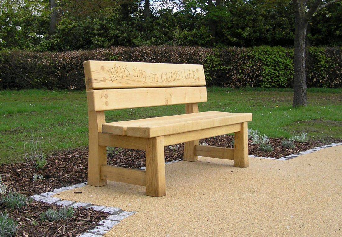 This Awesome Garden Bench