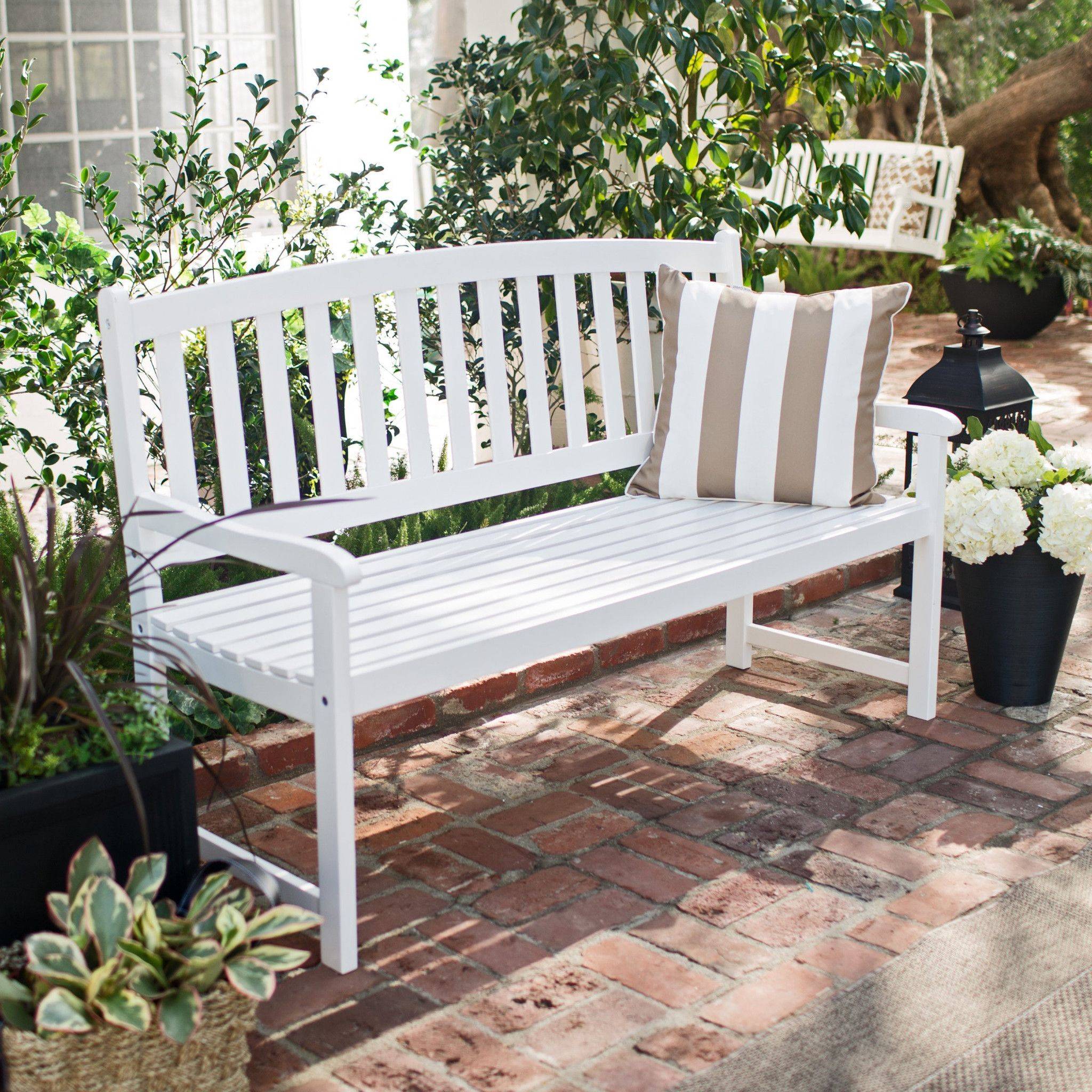 Outdoor Garden Bench Loveseat