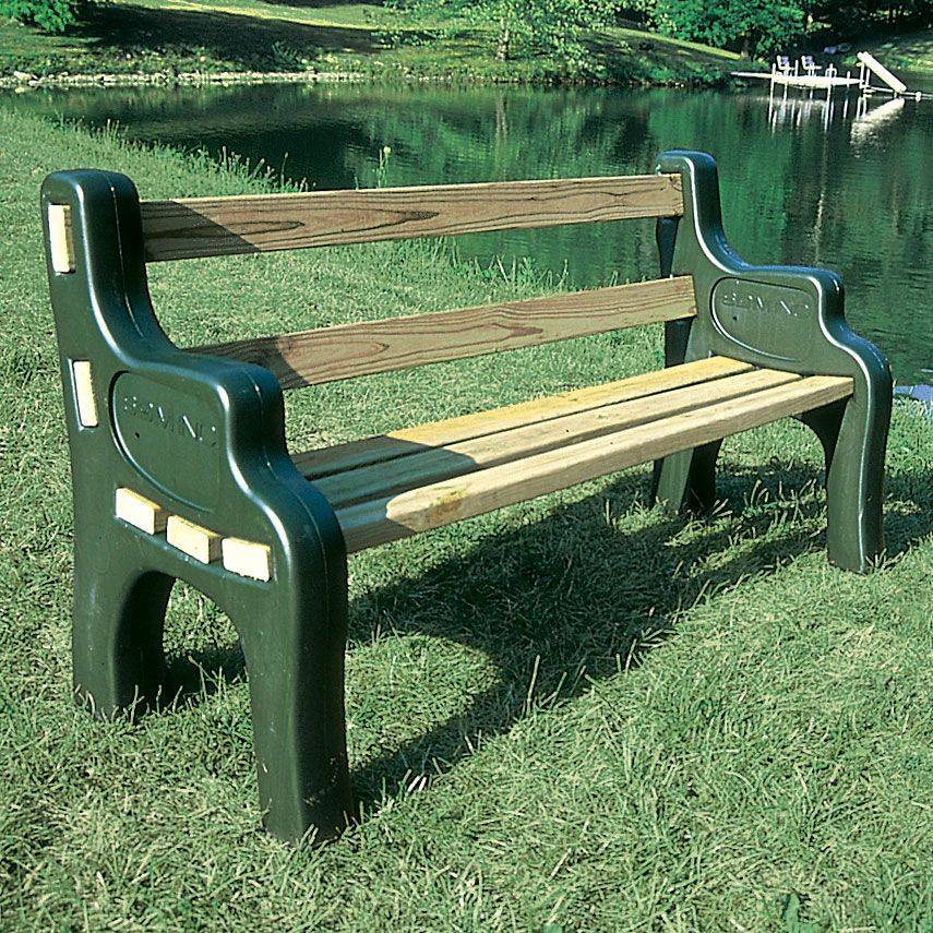 Buy Adams Resin Patio Bench Portobello