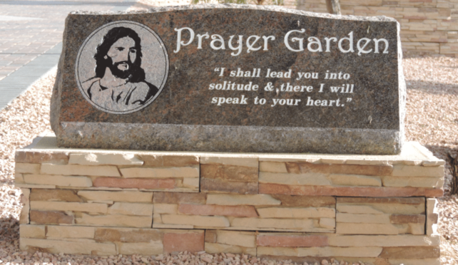 Gardening Prayer Garden