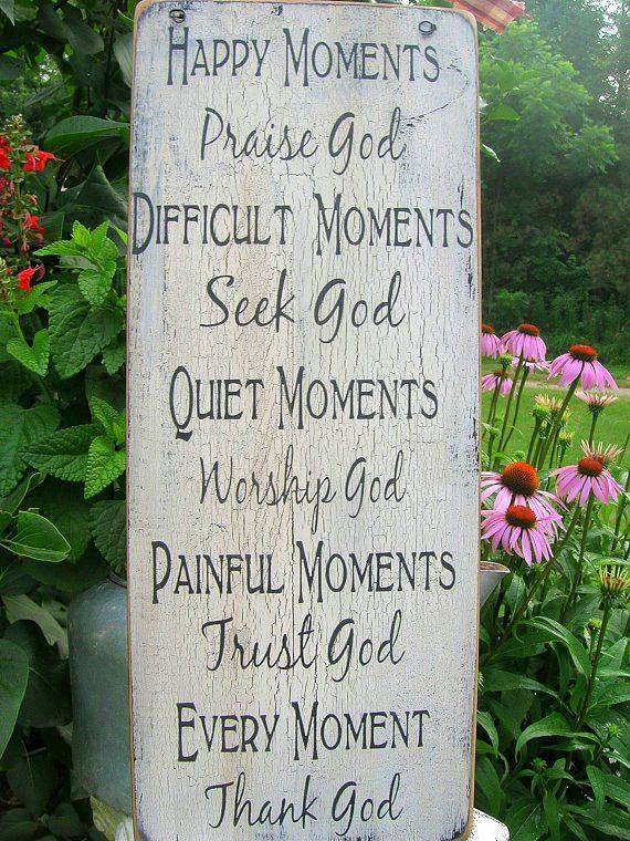 Prayer Garden Plaque