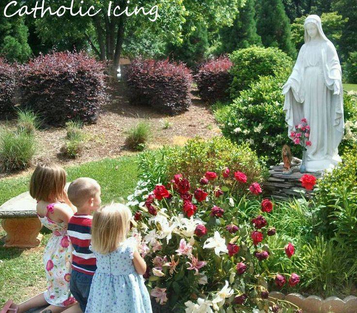 Best Grotto Mary Garden Ideas Images