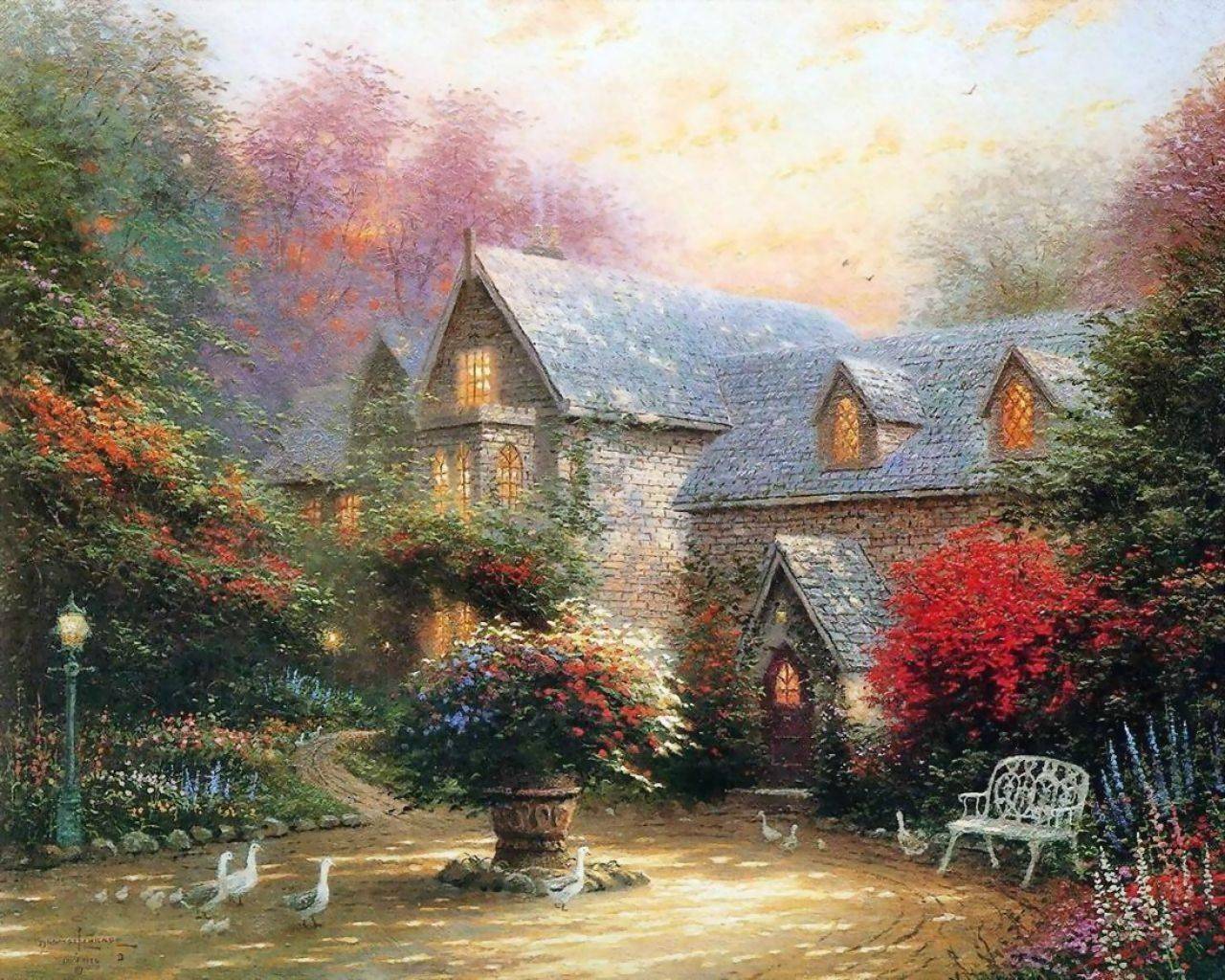 The Thomas Kinkade Style