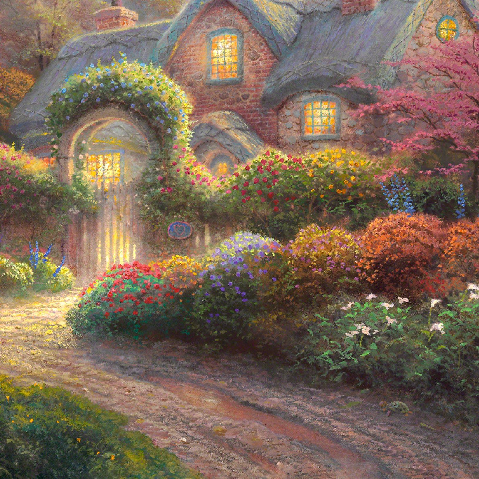 Limited Edition Canvas Thomas Kinkade Studios
