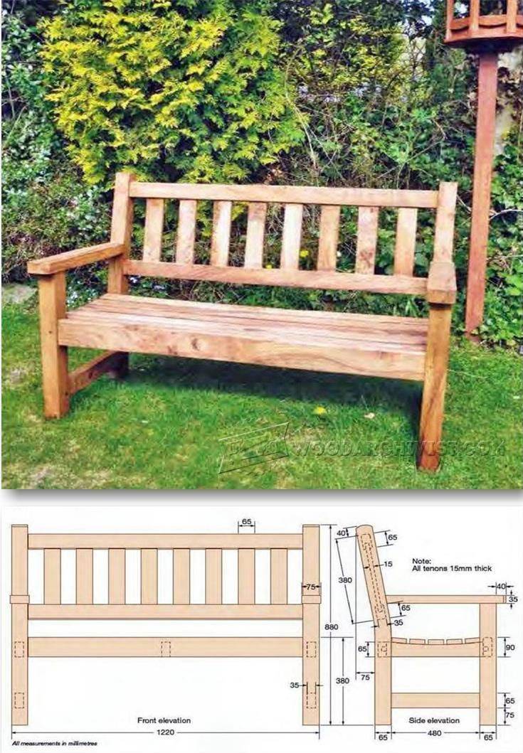 Antique Garden Benches Ideas