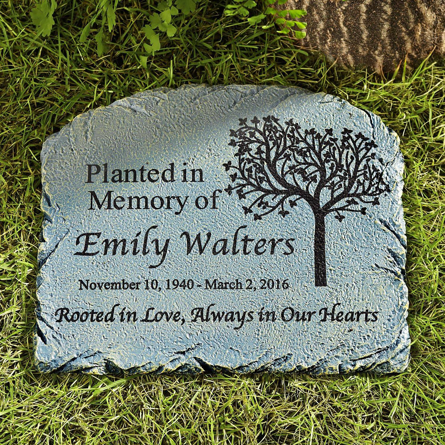 Engraved Pet Memorial Garden Stone