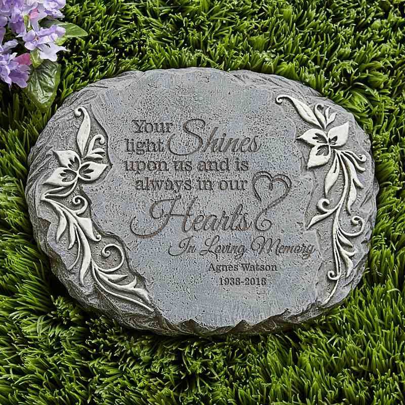 Engraved Pet Memorial Garden Stone