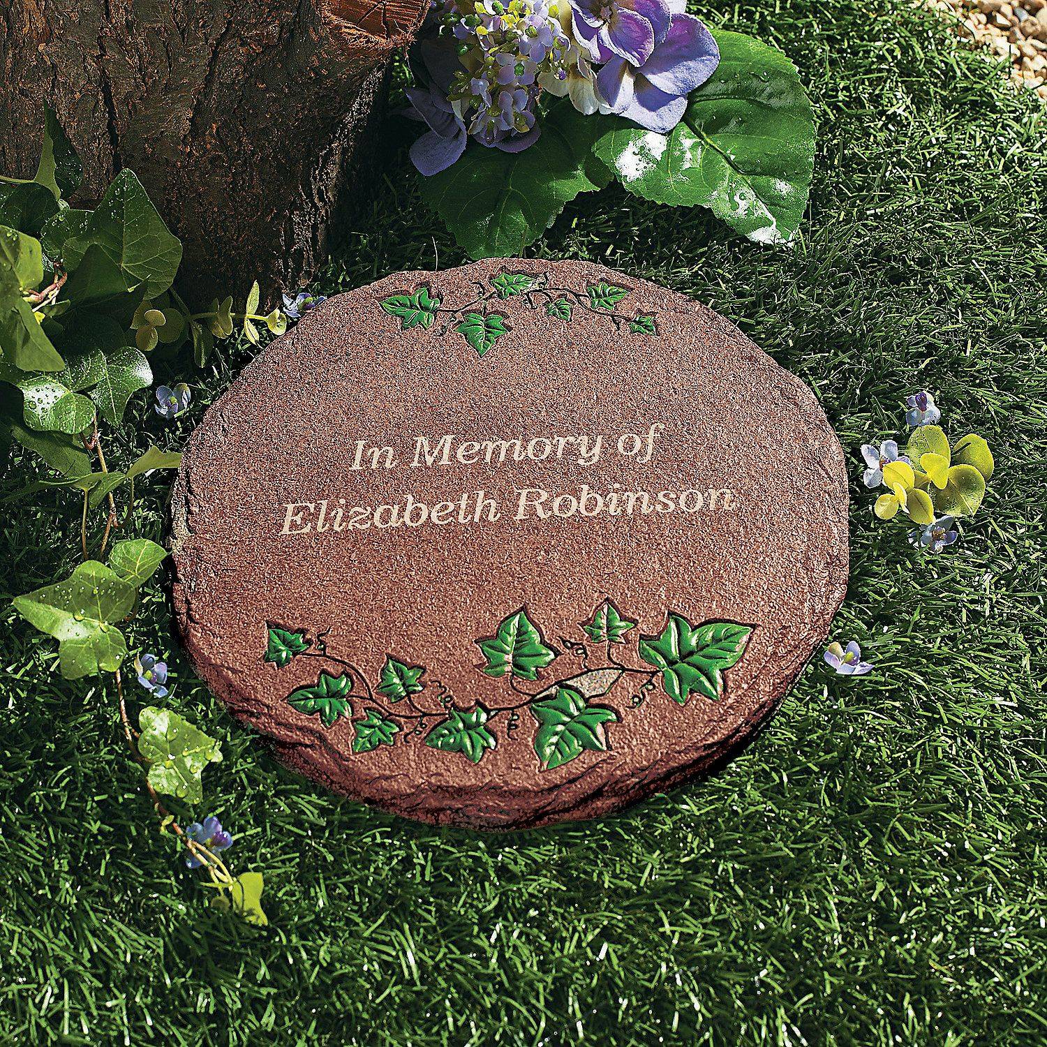 Engraved Memorial Garden Stone Memorial Garden Stones