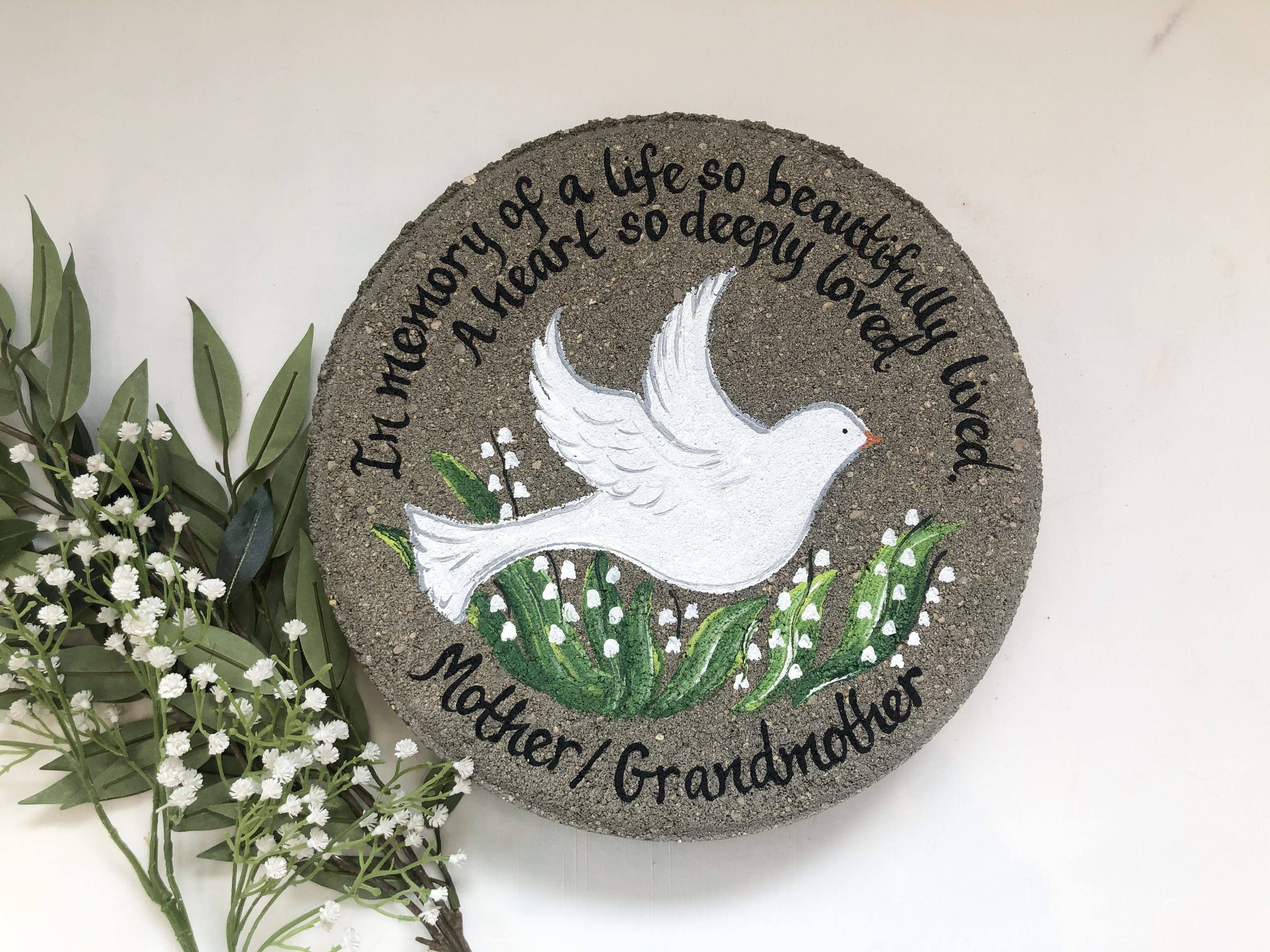 Personalized Engraved Pet Memorial Step Stone