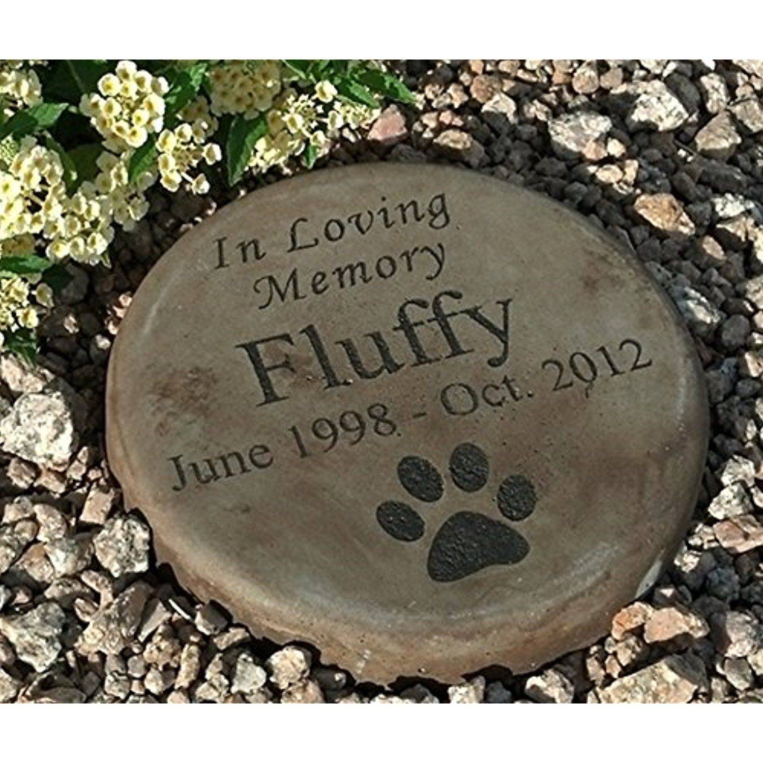 14 Personalized Memorial Garden Stones Ideas Worth to Check SharonSable