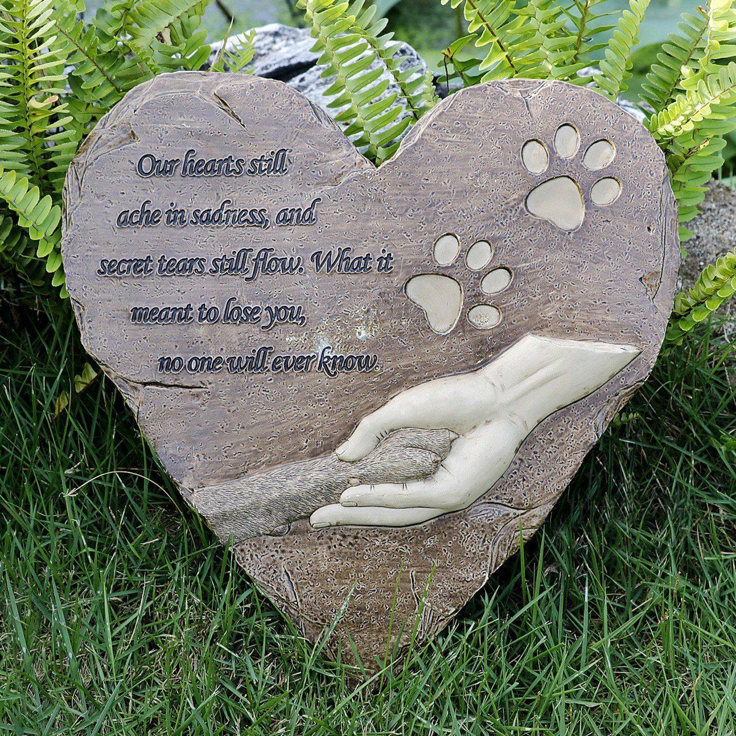 Engraved Pet Memorial Garden Stone