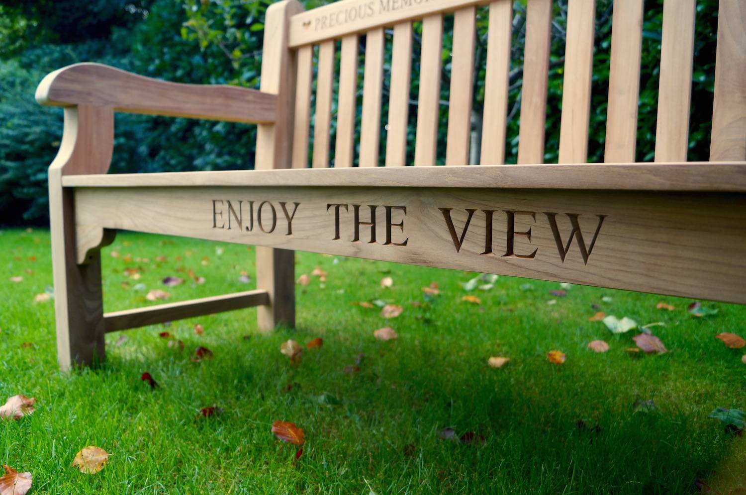 Garden Memorial Bench