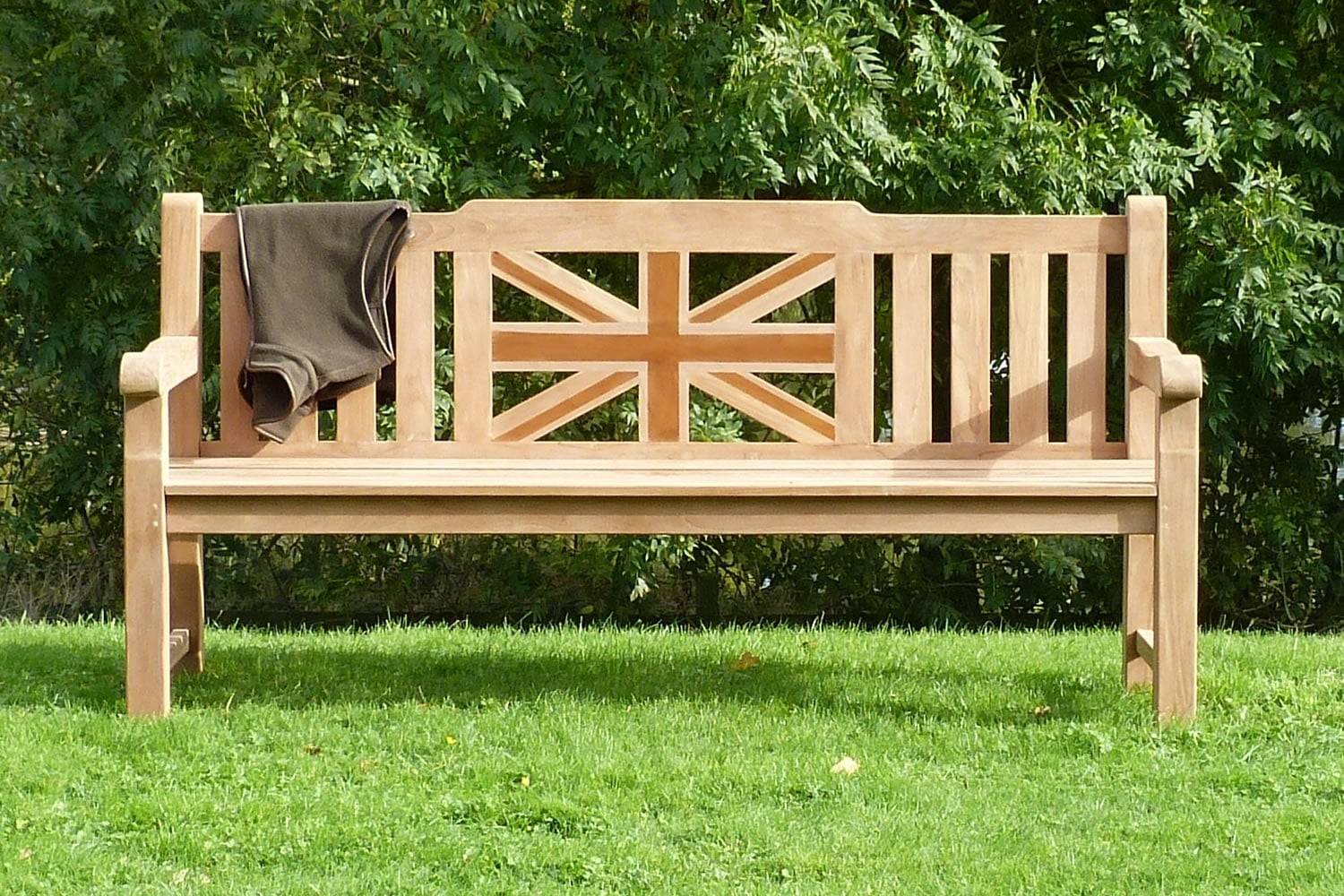 Memorial Wooden Garden Bench Ao Home